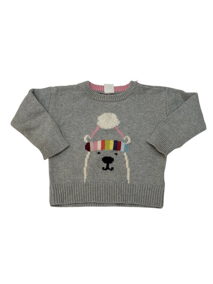 Baby Gap Bear Knit Sweater 12-18M