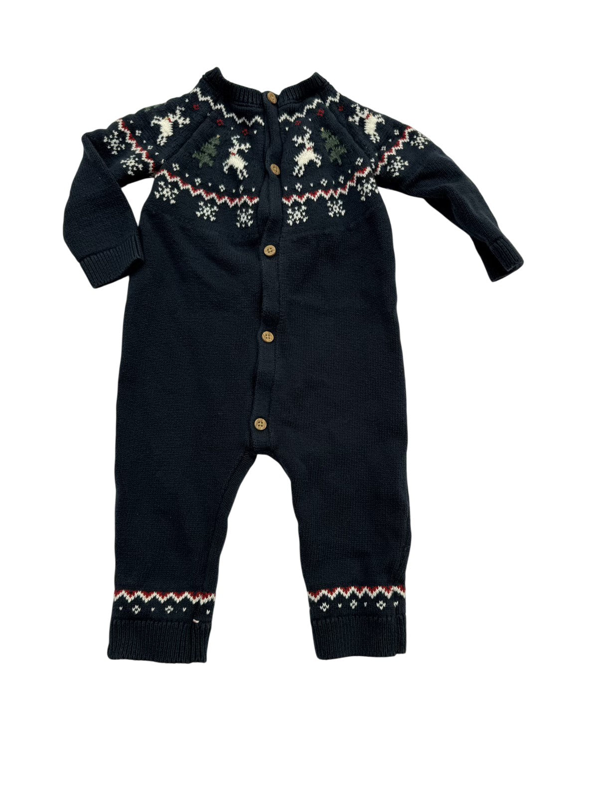 Little Planet by Carter's Reindeer Romper 12m