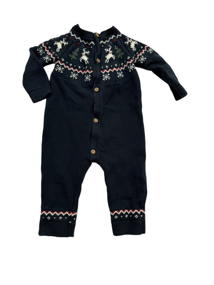Little Planet by Carter's Reindeer Romper 12m