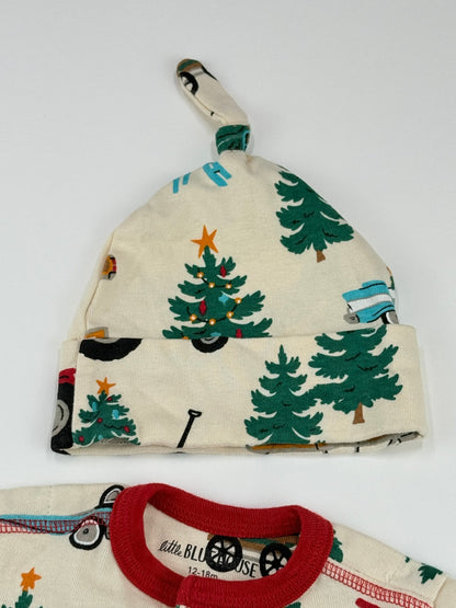 Little Blue House Christmas Pajamas & 12-18M