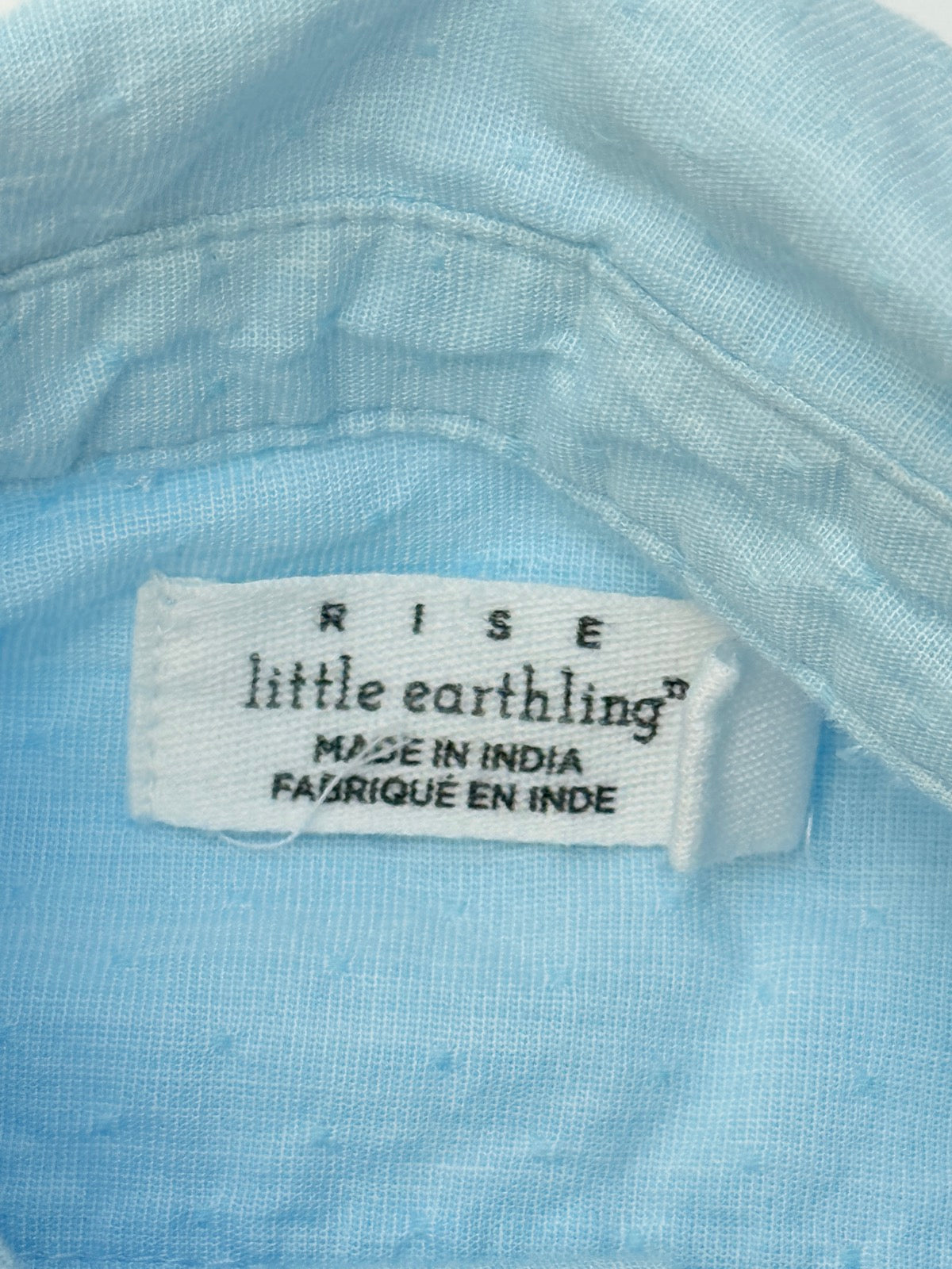 RISE Little Earthling Chambray Bodysuit 6-9M