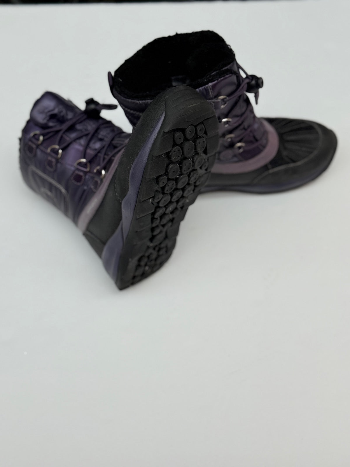 Geox Amphibiox Purple Snow Boots Toddler 1