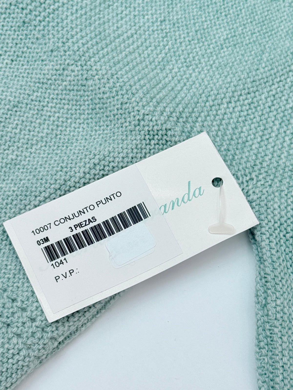 Martín Aranda 2-Piece Knit Sweater and Bonnet 0-3M