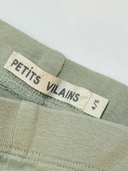 Petits Vilains Sage Green Biker Shorts 4/5