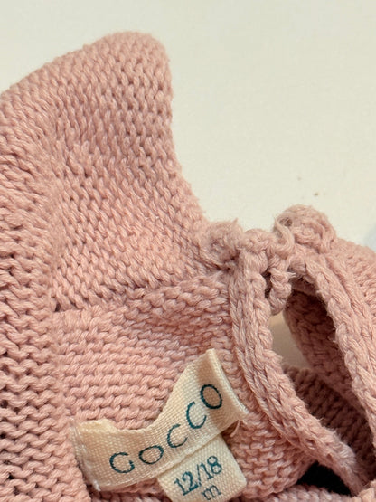 Gocco Pink Knit Dress 12-18m