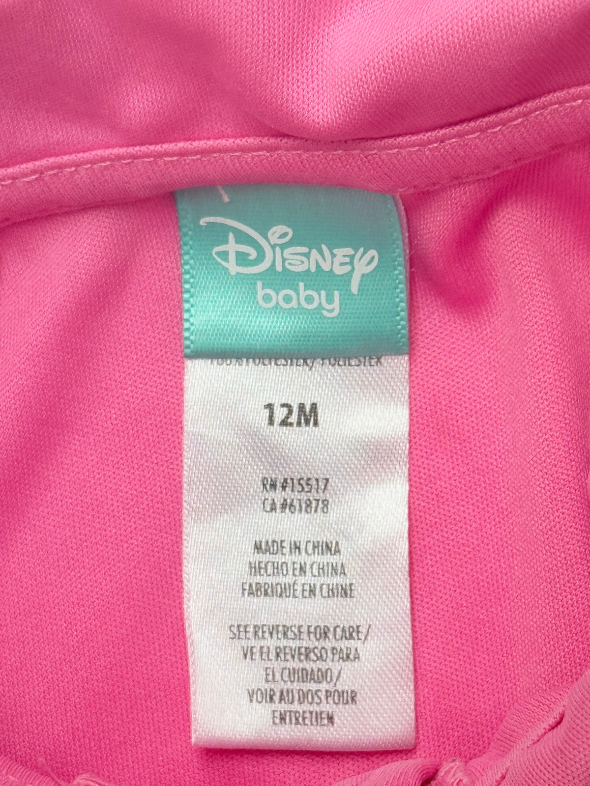 Disney Baby Minnie Mouse Polo Tank 12M