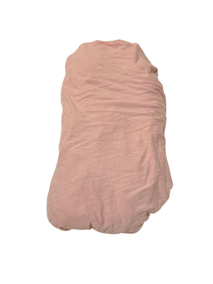 Babilles Babioles Pink Bamboo Fitted Crib Sheet