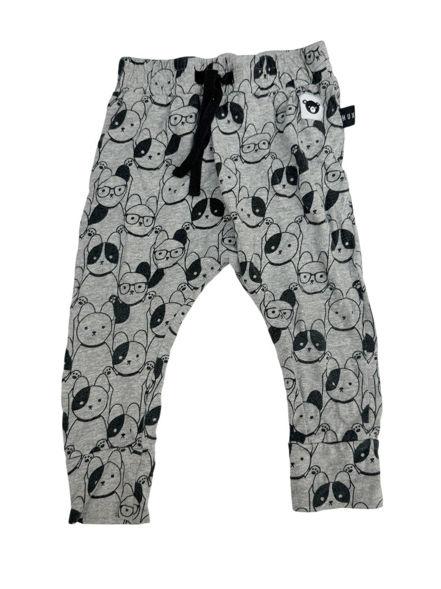 Huxbaby Panda Print Jogger Pants Size 3