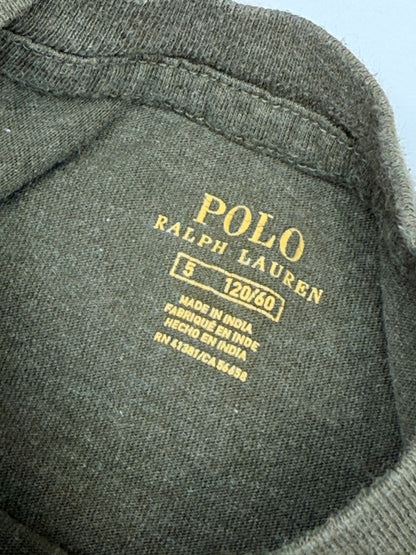 Polo Ralph Lauren Olive Long Sleeve Tee Size 5