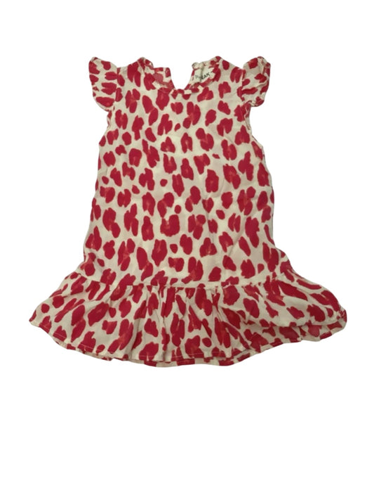 Mini Nakal Leopard Print Ruffle Dress