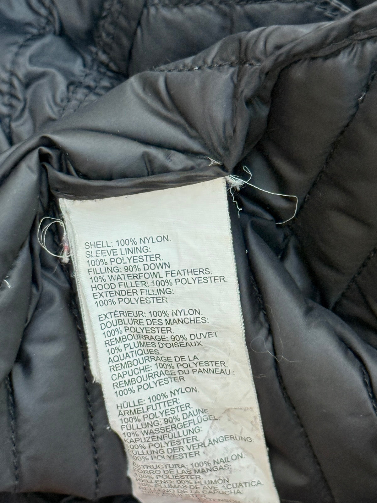 Thyme Maternity Hooded Puffer Jacket XXL