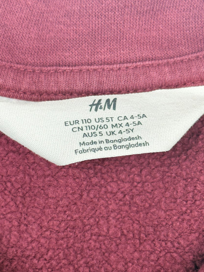 H&M Quarter-Zip Sweatshirt Size 4-5
