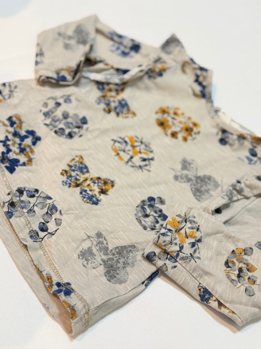 Brave Baby Floral Bodysuit 12-18m