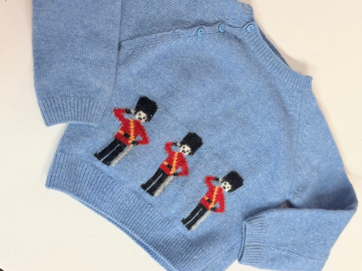 Trotters Marching Guardsman Wool Sweater 18/24M