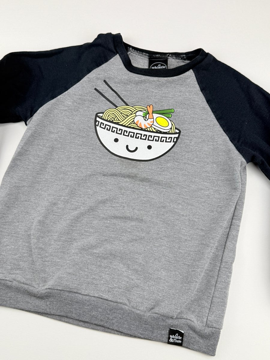 Whistle & Flute Ramen Bowl Sweatshirt 5-6Y
