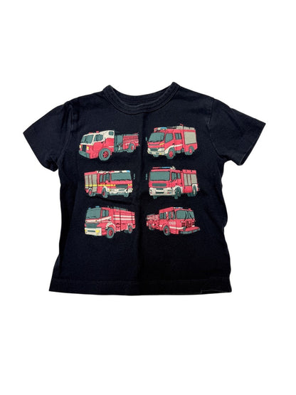 Baby Gap Fire Truck T-Shirt 12-18M
