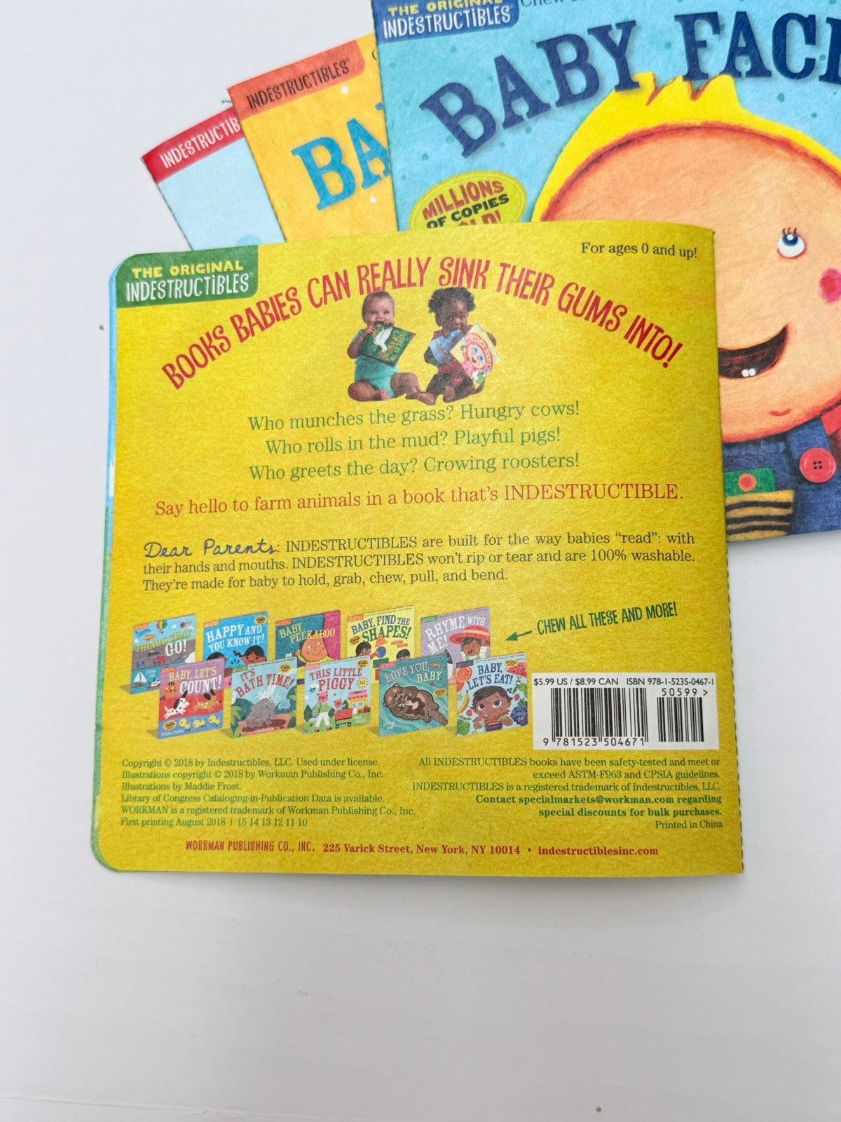Indestructibles 4-Book Bundle Baby Animals