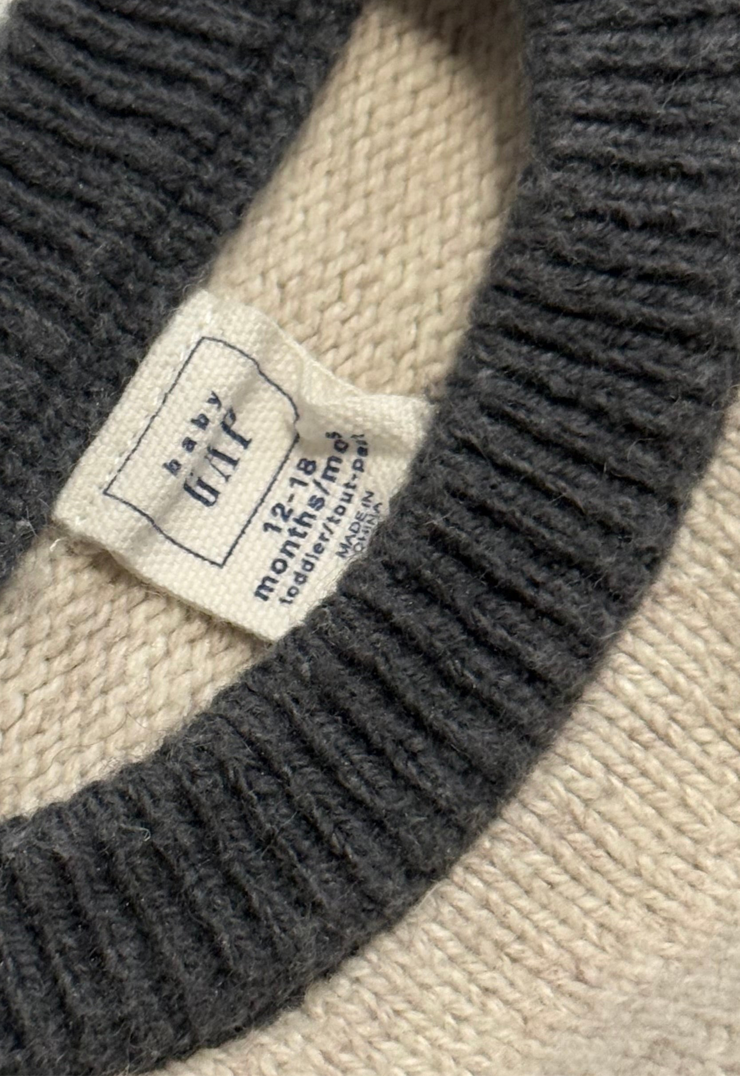 Gap knitted Sweater 12-18m