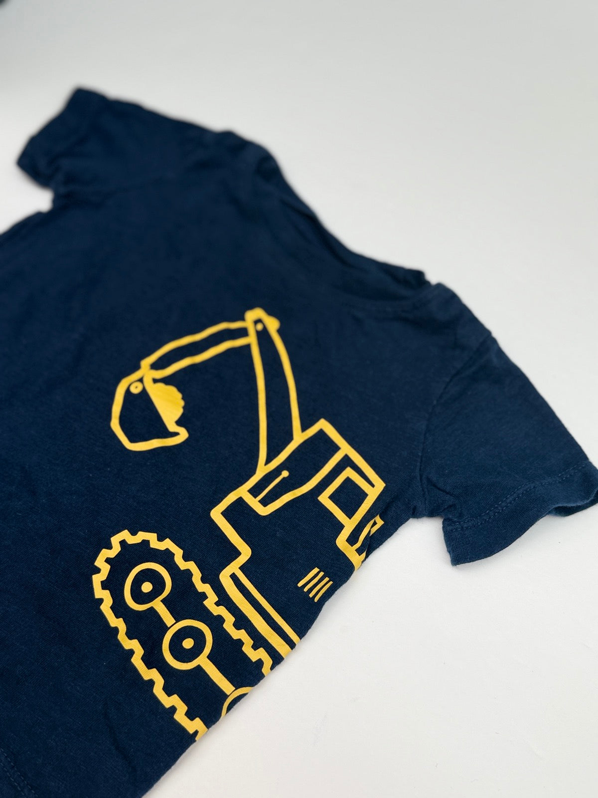 Carter's Excavator Navy T-Shirt 12m