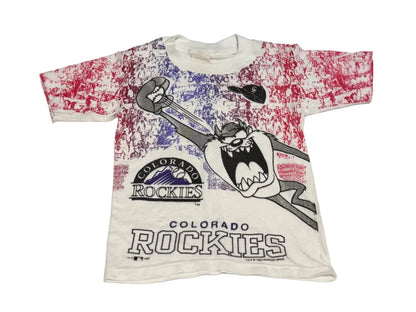 Vintage Colorado Rockies Tasmanian Devil Tee 3T