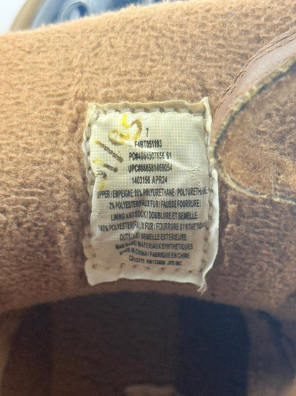 Joe Fresh Navy Brown Duck Boots Size 7