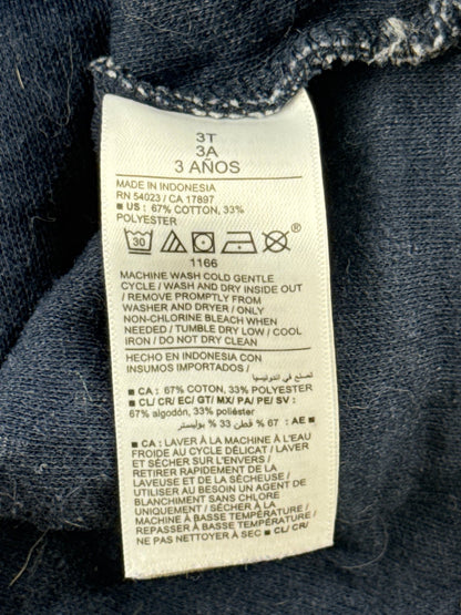 Old Navy Navy Quilted Shacket Jacket 3T