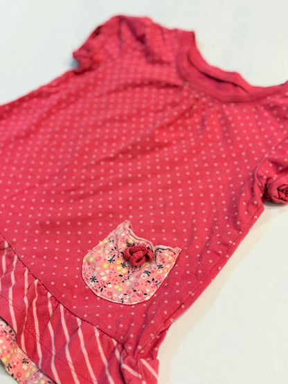 Children's Place Polka Dot Ruffle Top 18-24m