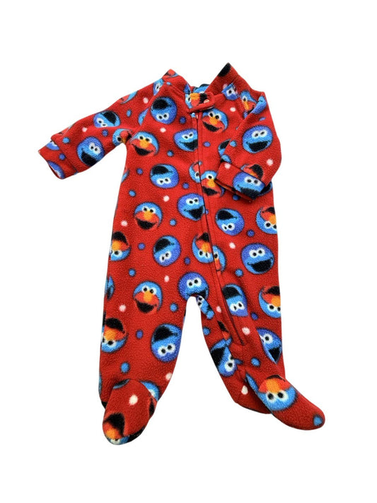 Sesame Street Cookie Monster Fleece Sleeper 1M