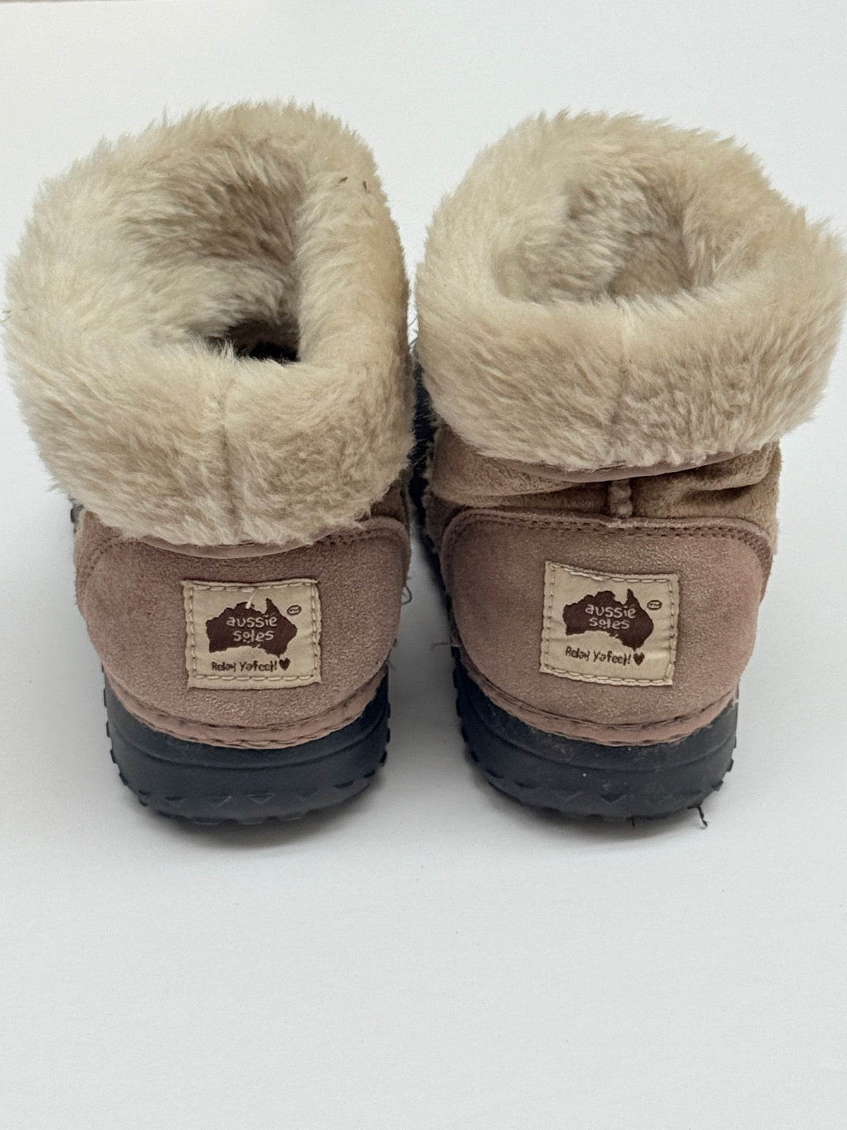 Aussie Soles Faux Fur Winter Boots US8/9