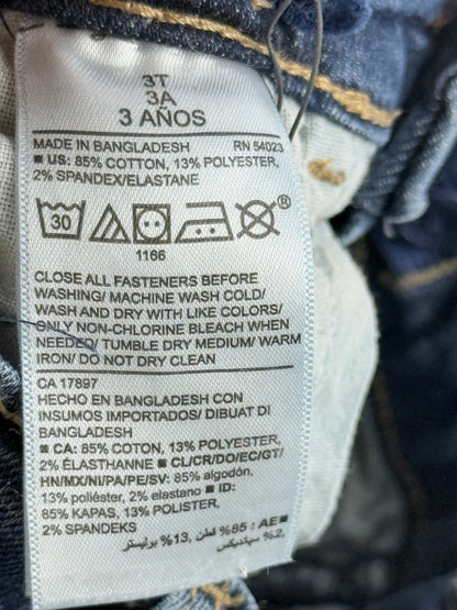 Old Navy Karate Skinny Blue Jeans Size 3T