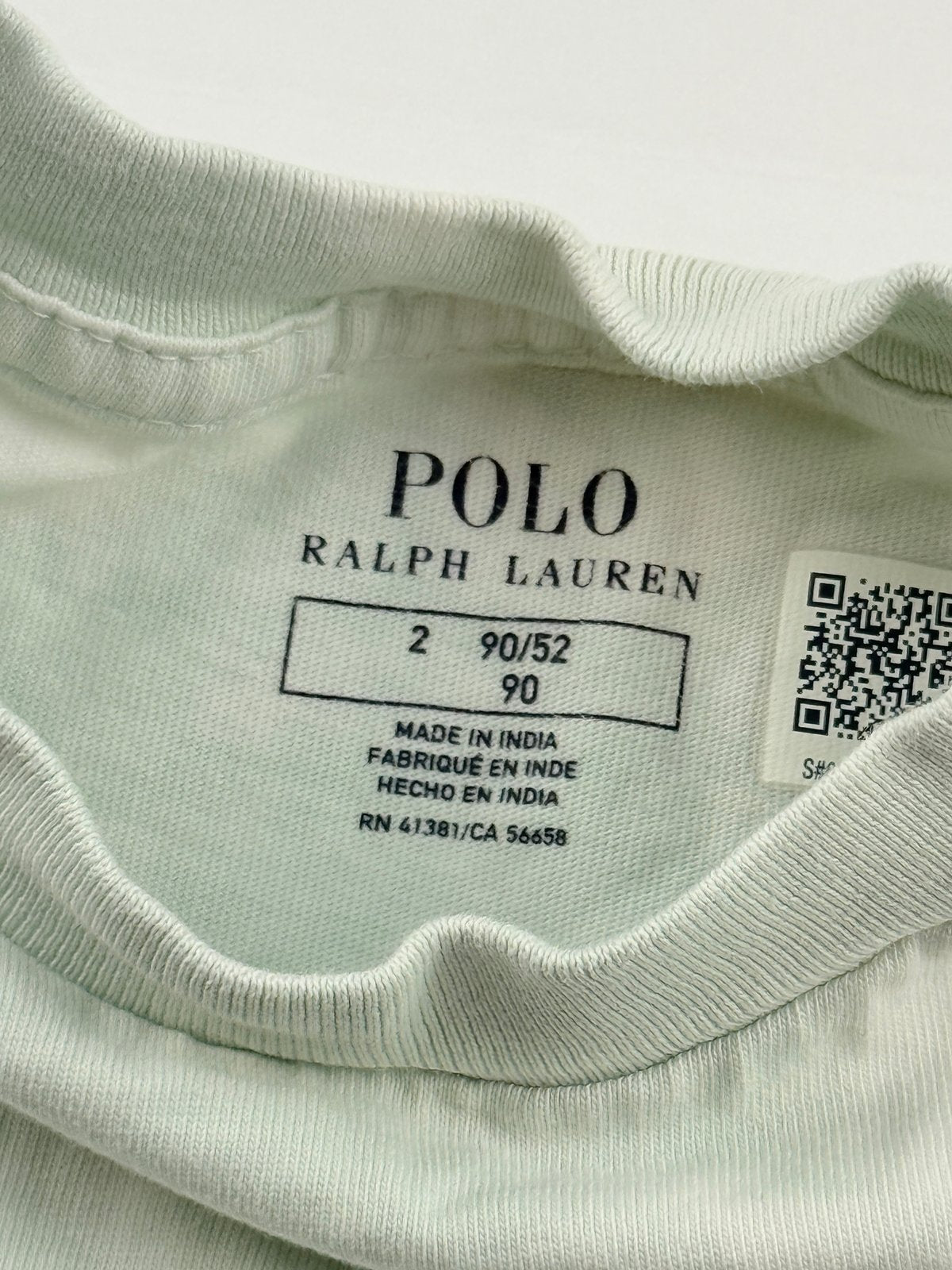Polo Ralph Lauren Mint Tie-Dye Pocket T-Shirt 2T