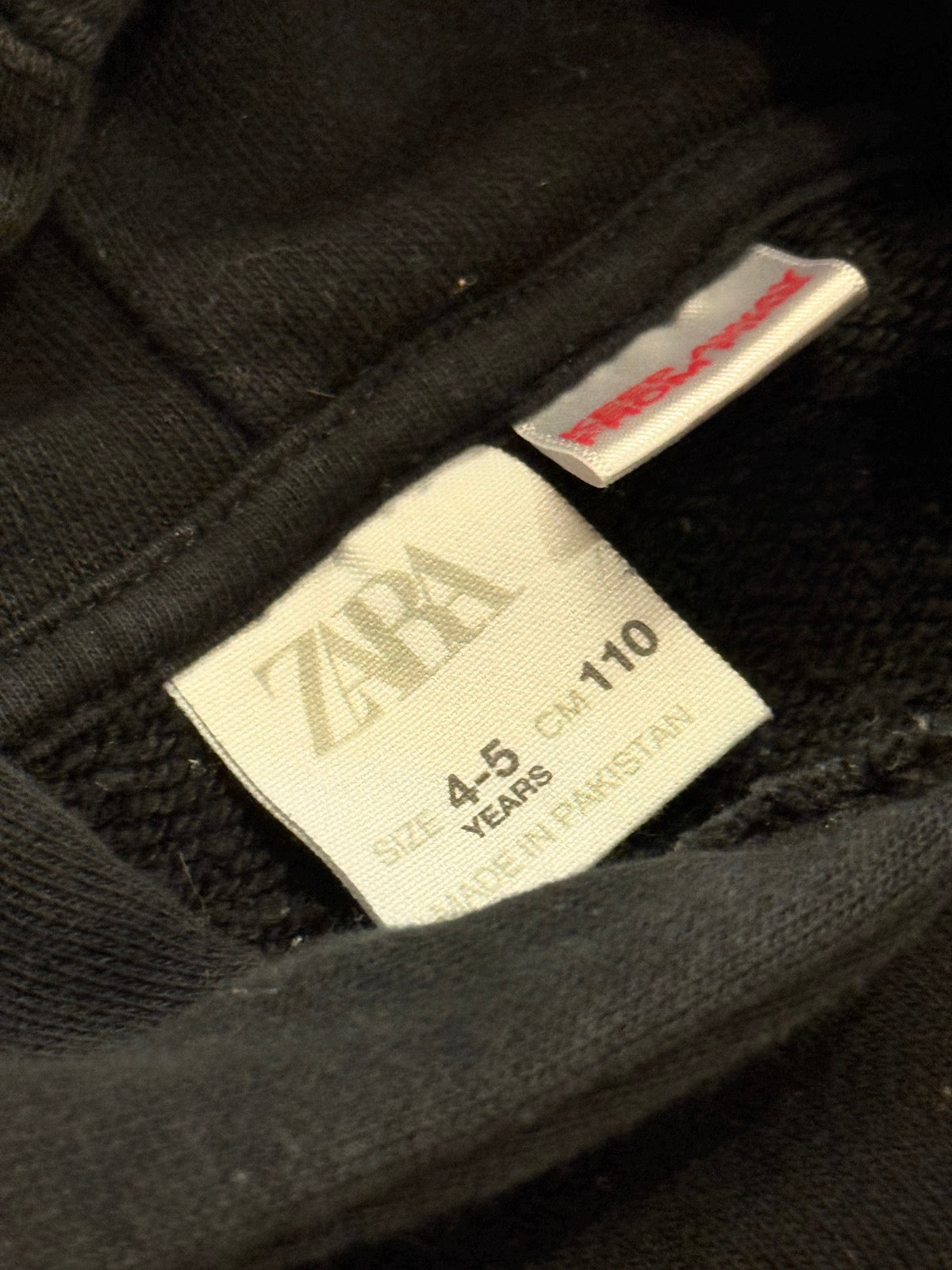 Zara Always Discovering New Places Hoodie 4-5Y