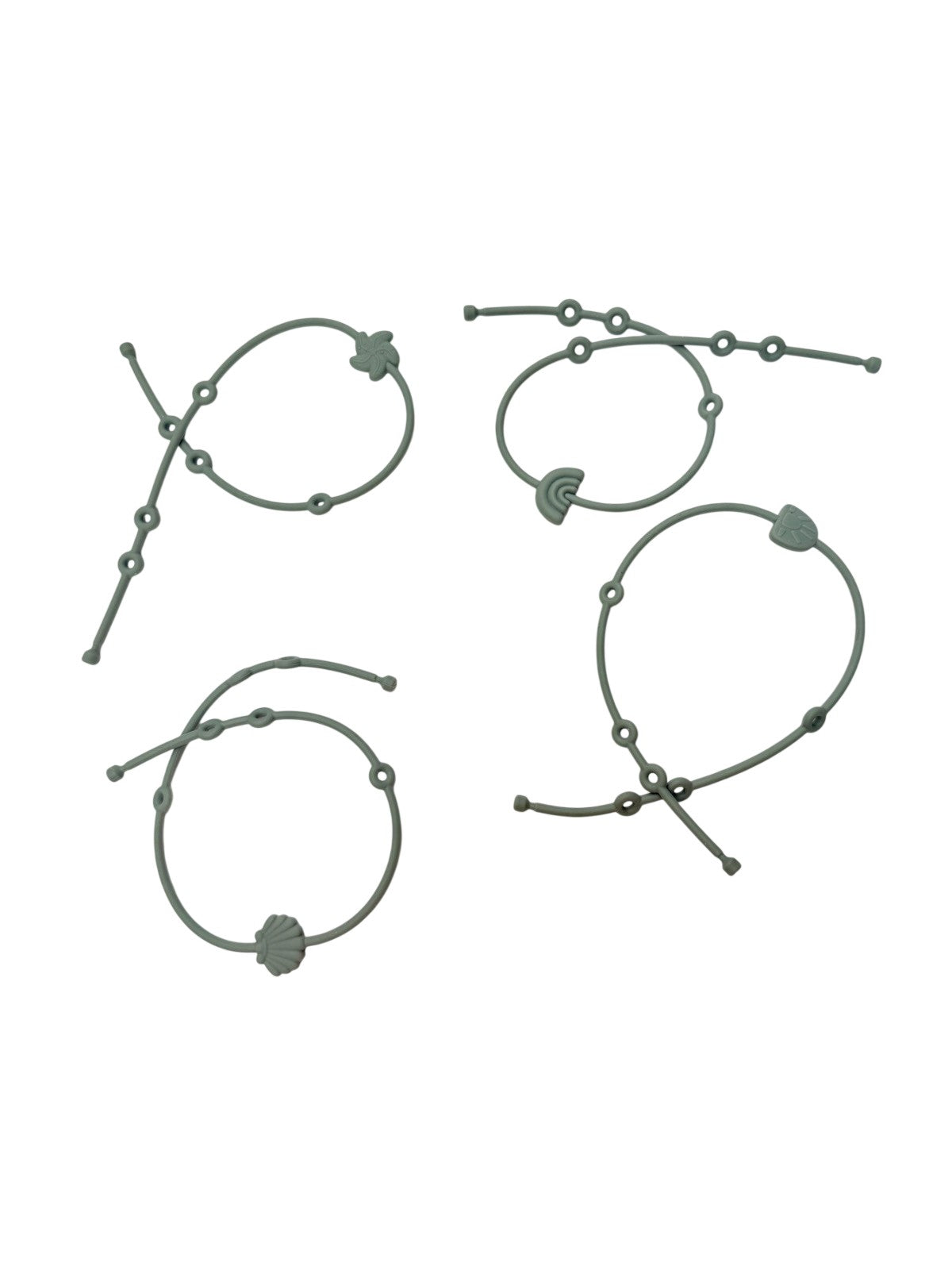 Silicone Baby Accessory Straps for Strollers & High Chairs