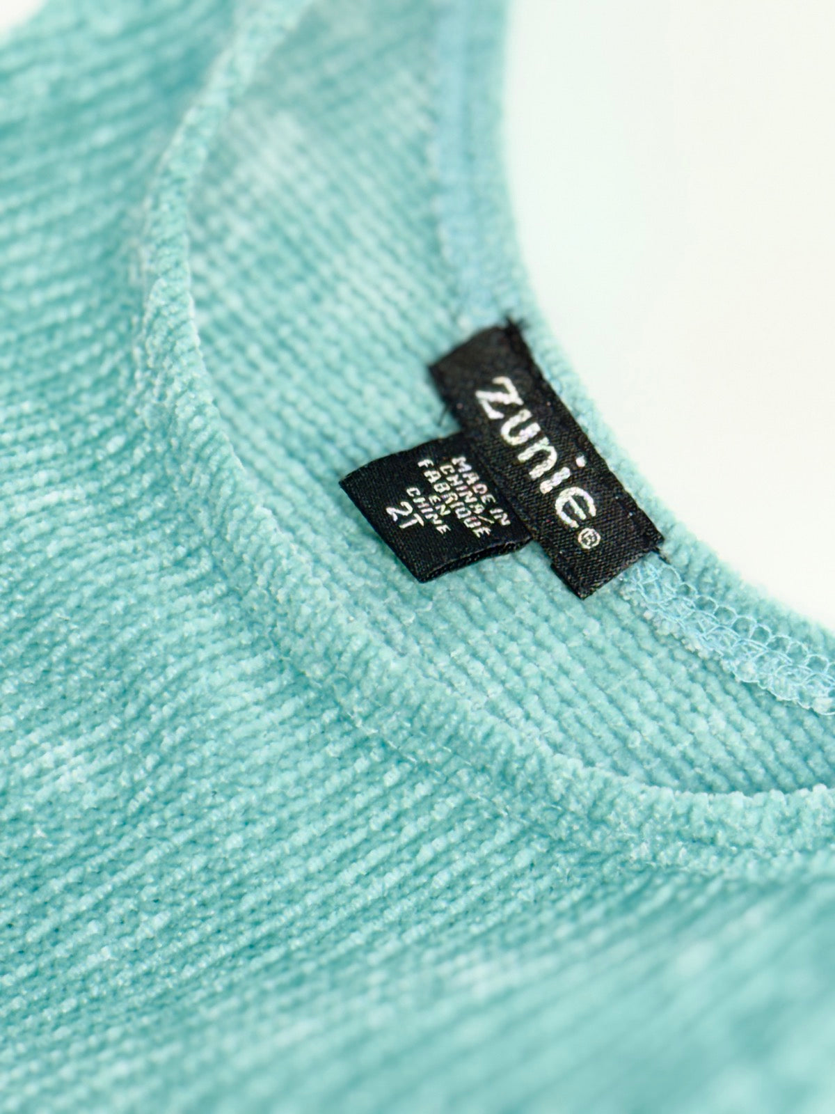 Zunie Teal Unicorn Tulle Dress 2T