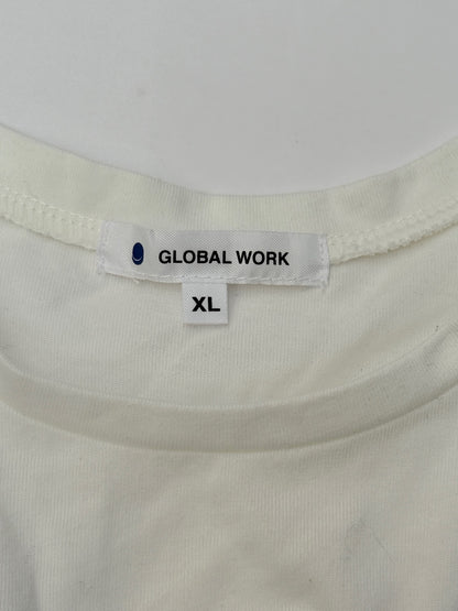 Global Work Striped Bow T-Shirt Dress 9-11Y