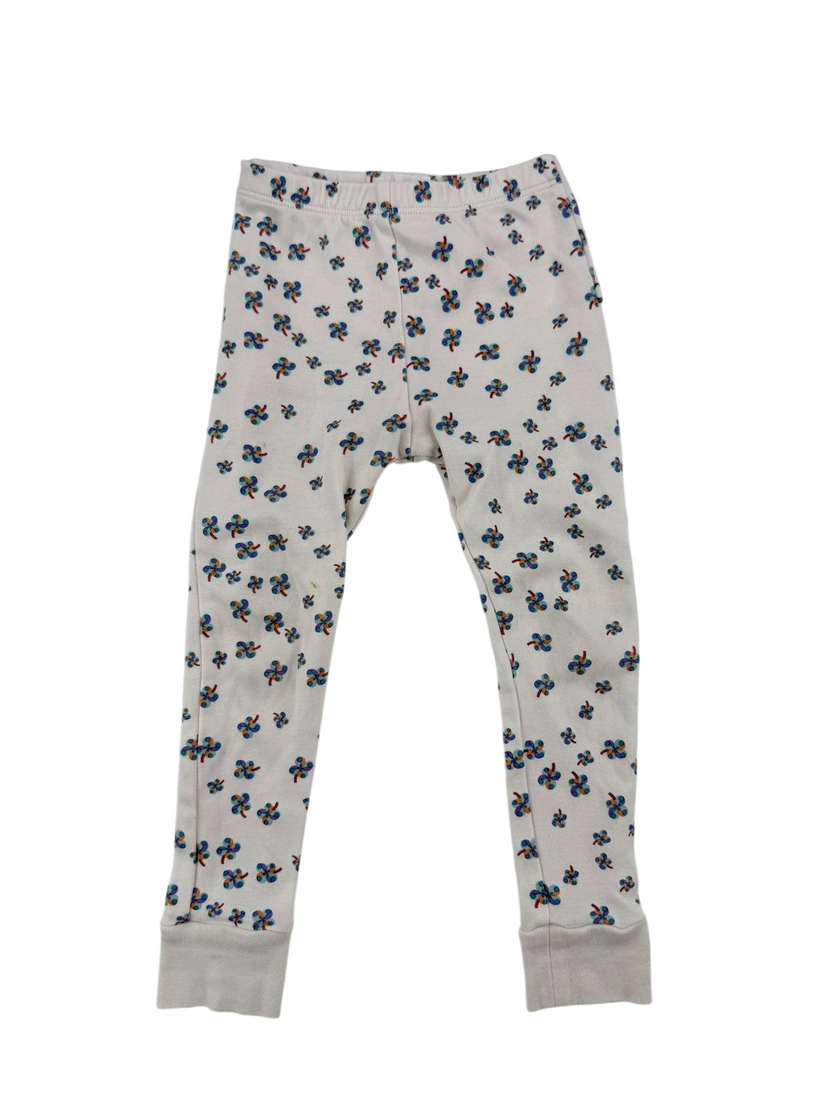 Oeuf Organic Floral Leggings 2-3Y