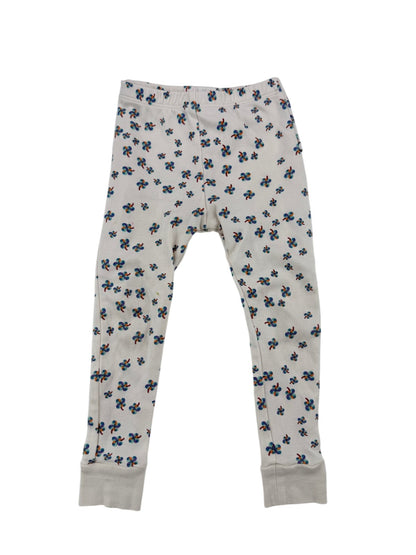 Oeuf Organic Floral Leggings 2-3Y