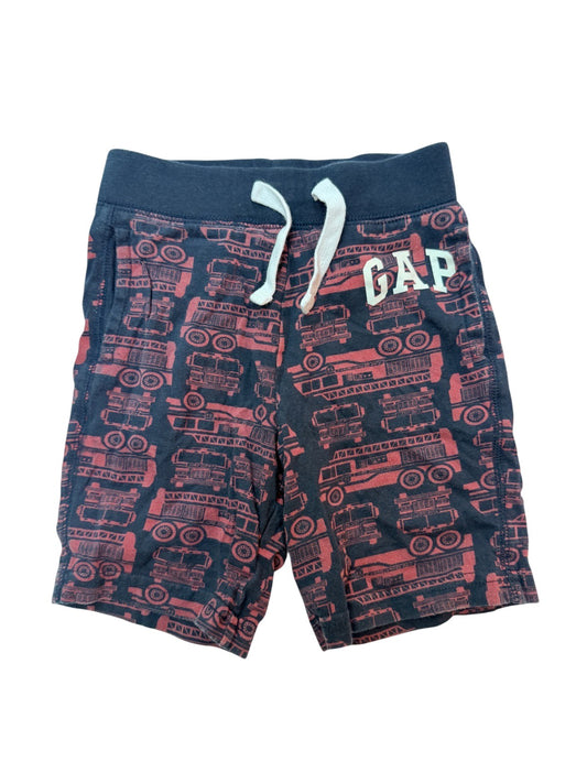 Baby Gap Fire Truck Print Shorts 2T
