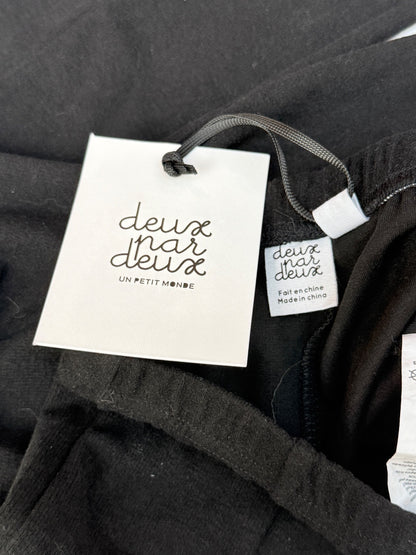 NWT - deux par deux Black Flare Pants Size 8