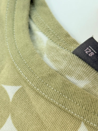 Nanoou Olive Circle Print T-Shirt Size 128 (7-8yr)