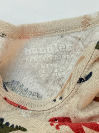Bundles Baby Place Dinosaur Print Bodysuit 9-12M