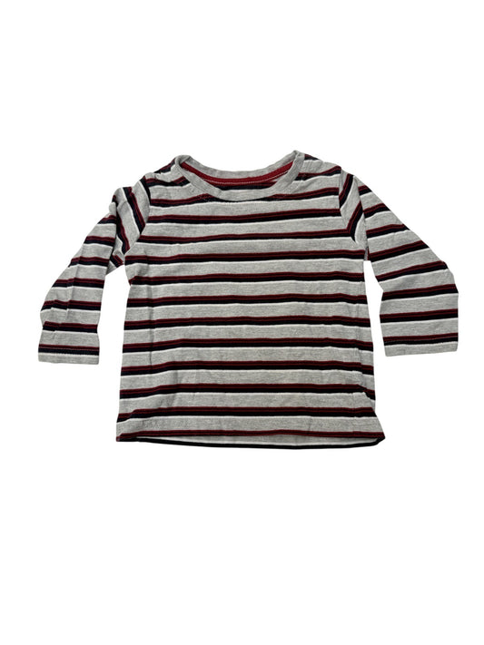 George Striped Long Sleeve Shirt Size 2T