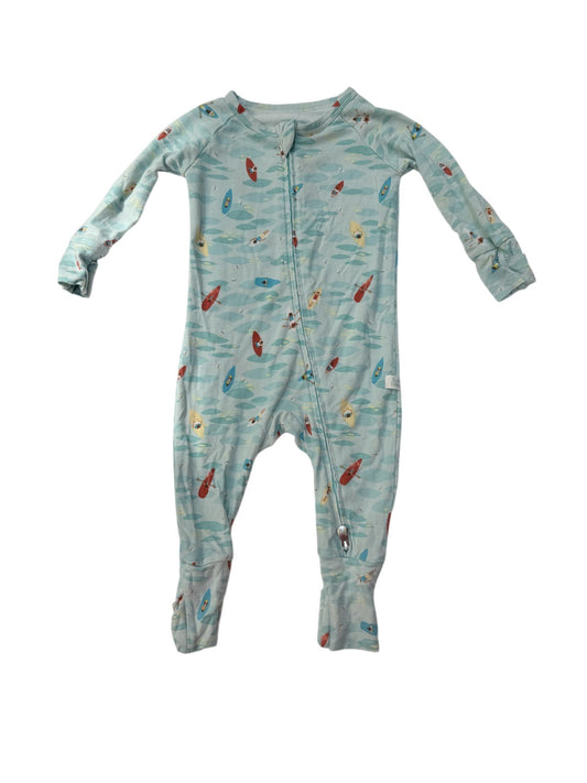 Loulou Lollipop Kayak Sleeper Romper 3-6m