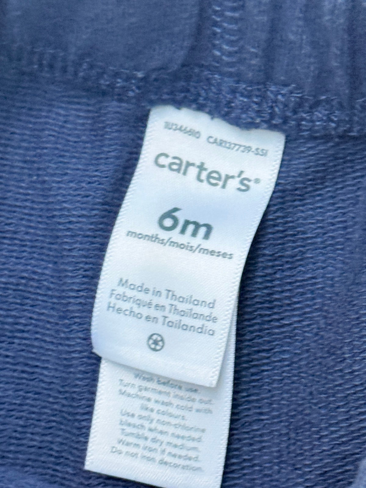 Carter's Navy Shorts 6 Months