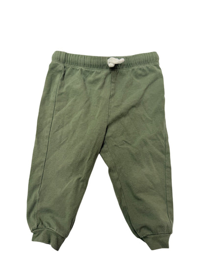 Olive Green Joggers 12-18M