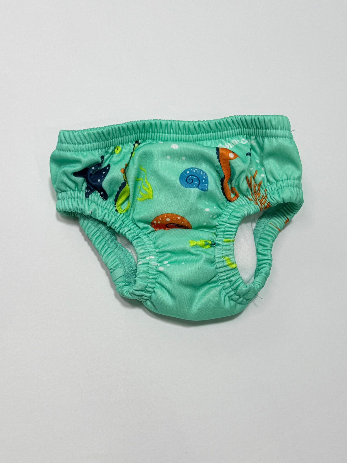 Aqua Leisure Ocean Print Swim Diaper Small 6M