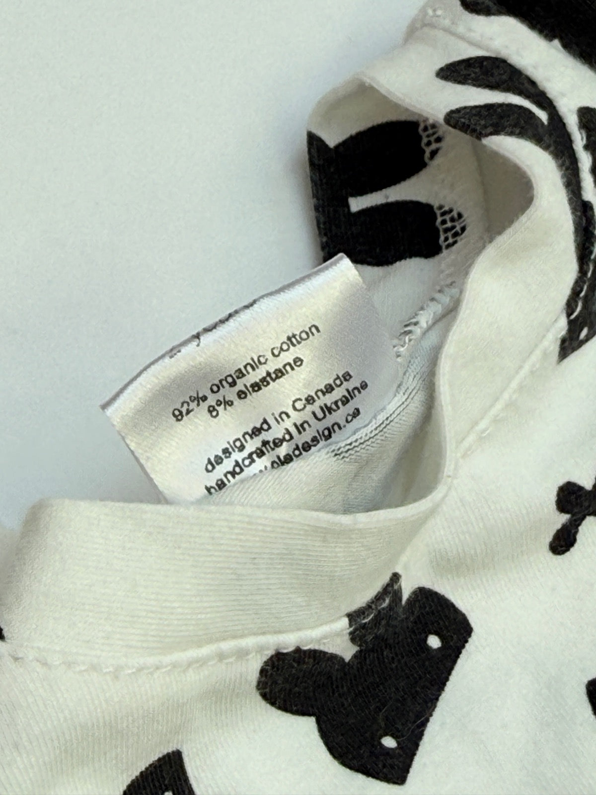 Ole Design Bunny Print Long Sleeve Top 2Y