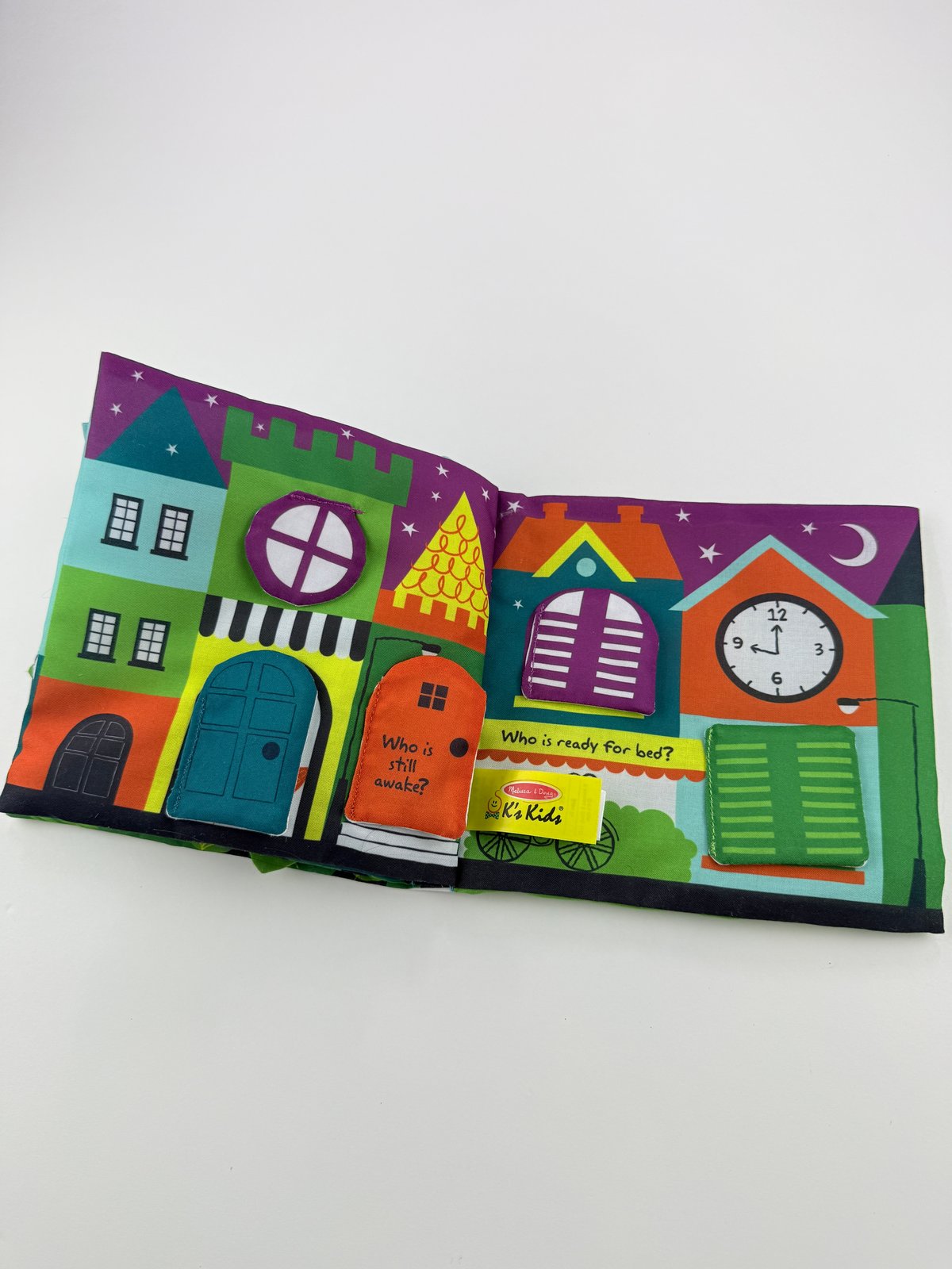The Wonderful World of Peekaboo! Soft Cloth Book