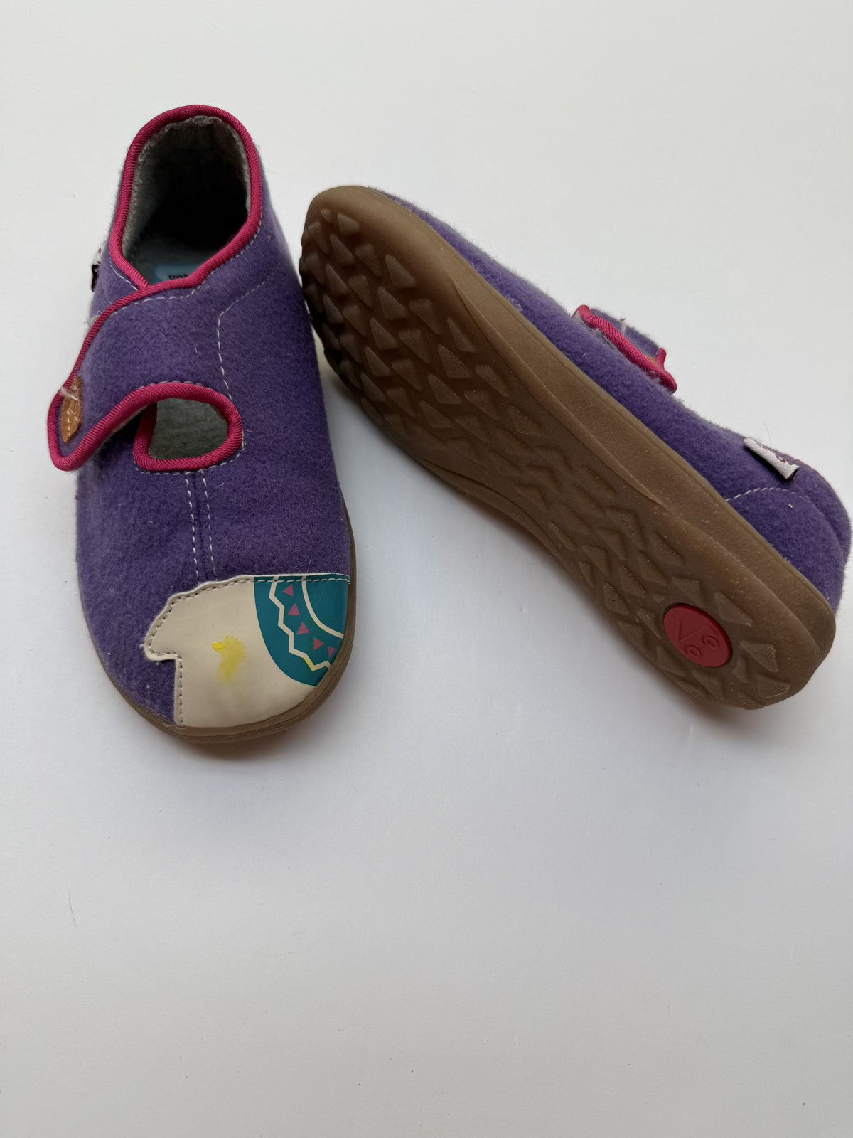 Emerson Purple Llama Slipper Shoes Size 12
