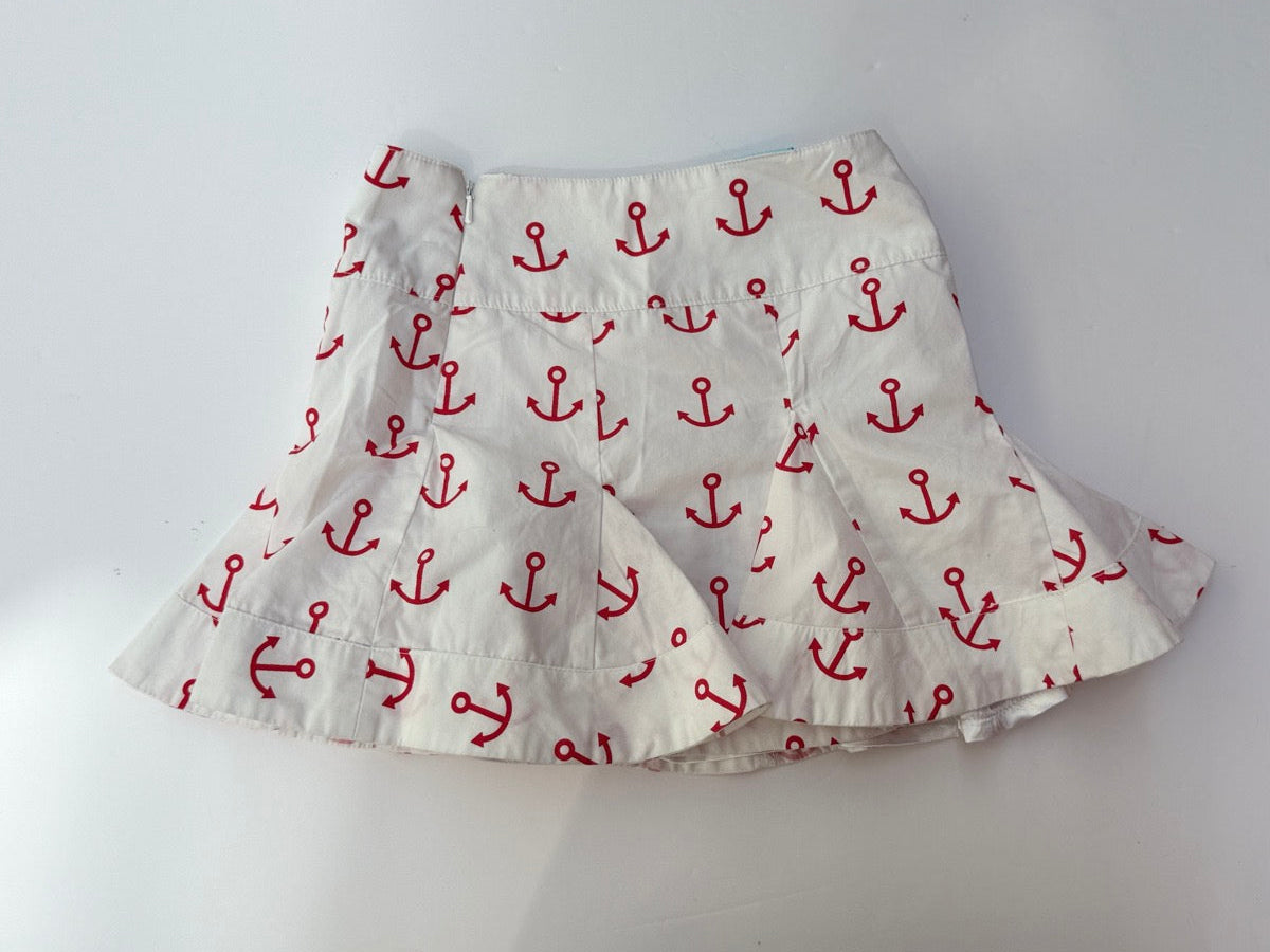 HULA MULA Anchor Print Skirt Size 18m